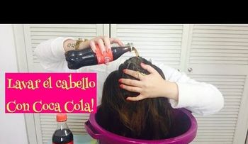 Lavar tu cabello con Coca Cola... ¿Funciona? 