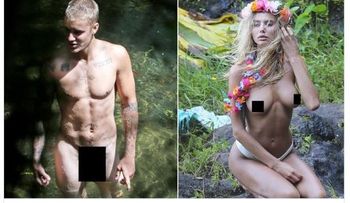 Justin Bieber hace de las suyas: pillado totalmente desnudo en Hawái