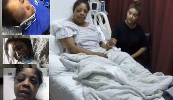 Conductora dominicana Loraine Santana podría perder un ojo por la golpiza que le dio una pareja 