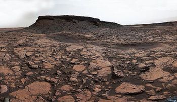La NASA capta una inusual imagen del Curiosity transitando por Marte 