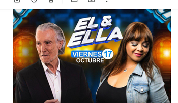 Danny Daniel y Jackeline Estévez juntos en concierto