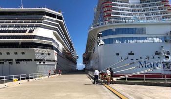 13,500 cruceristas se encuentran disfrutando de la oferta turística de Puerto Plata