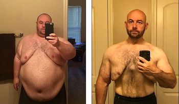 Stephen Ringo, abandonado por estar "demasiado obeso" pierde más de 100 kg