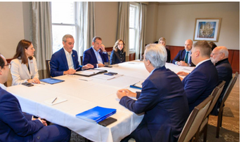 Abinader se reúne con el CEO de MySilicon Compass