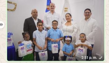 Director INABIE destaca aportes a la permanencia estudiantil en las aulas