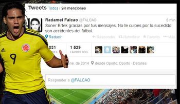 Video: Así se lesionó el futbolista colombiano Radamel Falcao