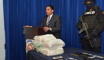 La DNCD ocupa 330 paquetes de droga