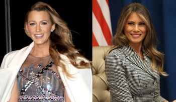 Blake Lively y Melania Trump usaron el mismo traje, ¿quién lo hizo mejor?