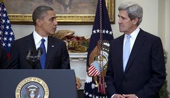 Obama y Kerry sin actividades públicas hoy mientras evalúan opciones en Siria