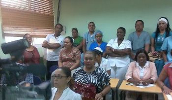 Médicos y enfermeras paralizan labores hospital Leopoldo Martínez de Hato Mayor