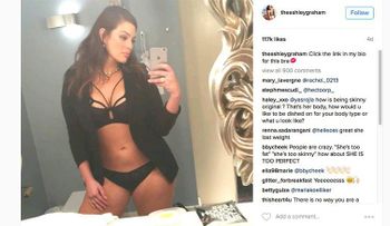 Bullying a modelo de tallas grandes Ashley Graham... por perder peso
