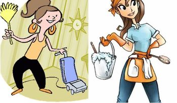 Ponte en forma con las tareas domésticas