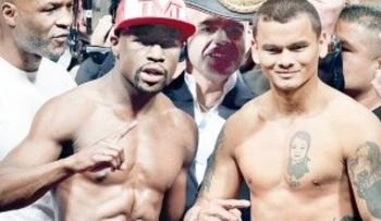 La noche de este sábado en Las Vegas: Guerra de puños