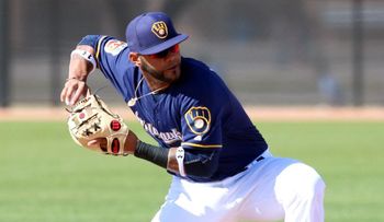 Jonathan Villar, el nuevo segunda base de los Cerveceros 