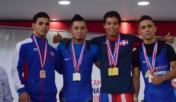 Luis García ganó tres medallas de oro en Panamericano de Pesas