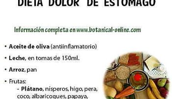 Para el dolor de estomago