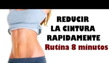 Rutina de 8 minutos para conseguir una cintura de avispa (VIDEO)