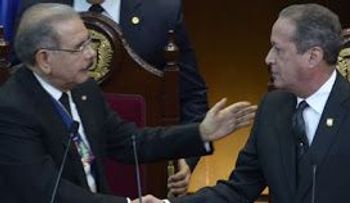 Danilo se reúne con Reinaldo; presentarían proyecto de reforma este miércoles