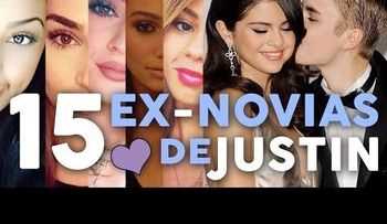 Justin Bieber y la amplia lista de sus novias 