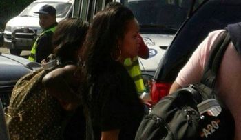 Rihanna llegó este miércoles al país