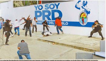PRD dice canceló agresores de la prensa en convención 