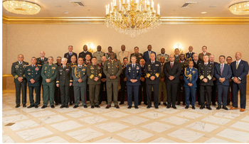 Ministro de Defensa asiste a reunión militar en Estados Unidos