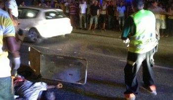 Un dominicano muere destrozado por una yipeta 