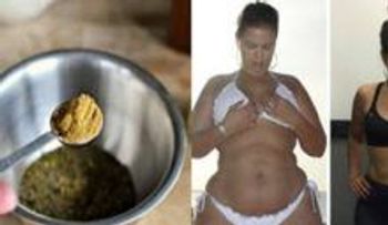 1 cuchara al día y acabarás con la obesidad:  ¡Perderás 30 libras en un mes!