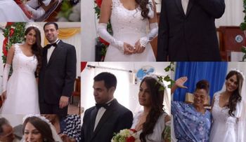 Roberto Ángel y Caroline Aquino se casan 
