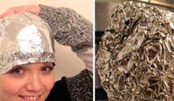 Si crees en los milagros, colócate papel de aluminio y esta mezcla antes de lavarte el pelo 