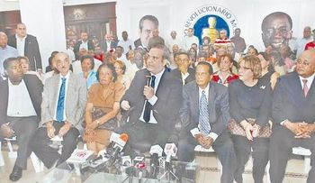 Familia Sánchez Baret se va con Luis Abinader