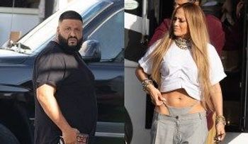 DJ Khaled se le "rompe el cuello" mirando el panti de Jennifer López