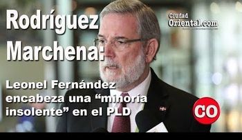 Marchena depotrica contra Leonel; Es un "chantajista, insolente y resentido"