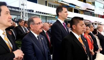 El Presidente DM juramenta nuevos jefes Policía y DNCD