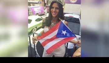 Francisca Lachapel se la lució con los boricuas (Video)