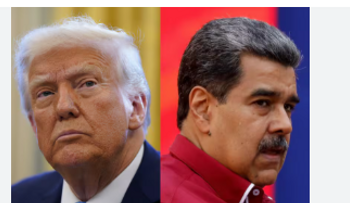 Conflicto trump-maduro sacude la agenda mundial