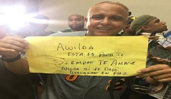Lino Rivera, dirigente ganador de las Aguilas envía emotivo mensaje a su hermana que murió de cáncer