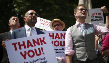 El Parlamento de Gran Bretaña aprueba el matrimonio gay