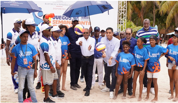 Kelvin Cruz inaugura Juegos de Semana Santa en 18 provincias