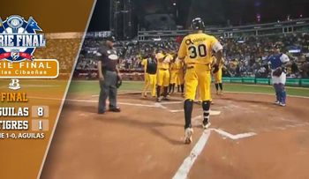 El panameño Johan Camargo conecta un dramático jonrón y las Aguilas vencen 8 por 1 a los Tigres (VIDEO)