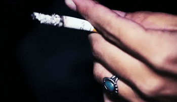 El hoyo en el zapato y el cigarrillo