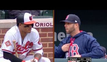 Pitcher le tira un bolazo a propósito a Manny Machado 