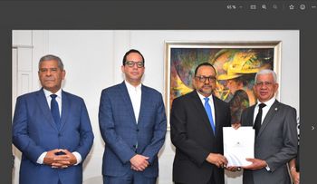 Presidente Senado recibe proyecto fusiona Ministerio de Economía con el de Hacienda