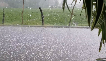 Granizada causa daños y alarma en varias provincias del país