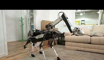 ¡El nuevo perro-robot de Boston que ayuda con los quehaceres del hogar! (VIDEO)