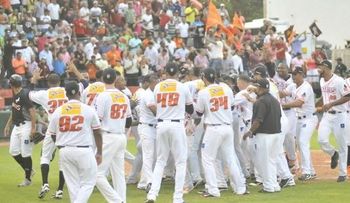 Gigantes del Cibao ganan su primera  serie Final de Béisbol