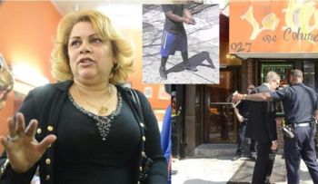 Tirador afroamericano intenta asesinar niño de 12 años en el salón dominicano "La Rubia", donde esperaba turno