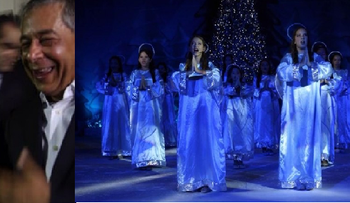 Con cantos y coreografías inicia II versión parque de luces Brillante Navidad