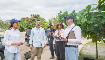 Gobierno coordina manejo de escombros tras colapso de estructuras