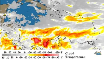 Onamet anuncia lluvias para esta tarde por vaguada